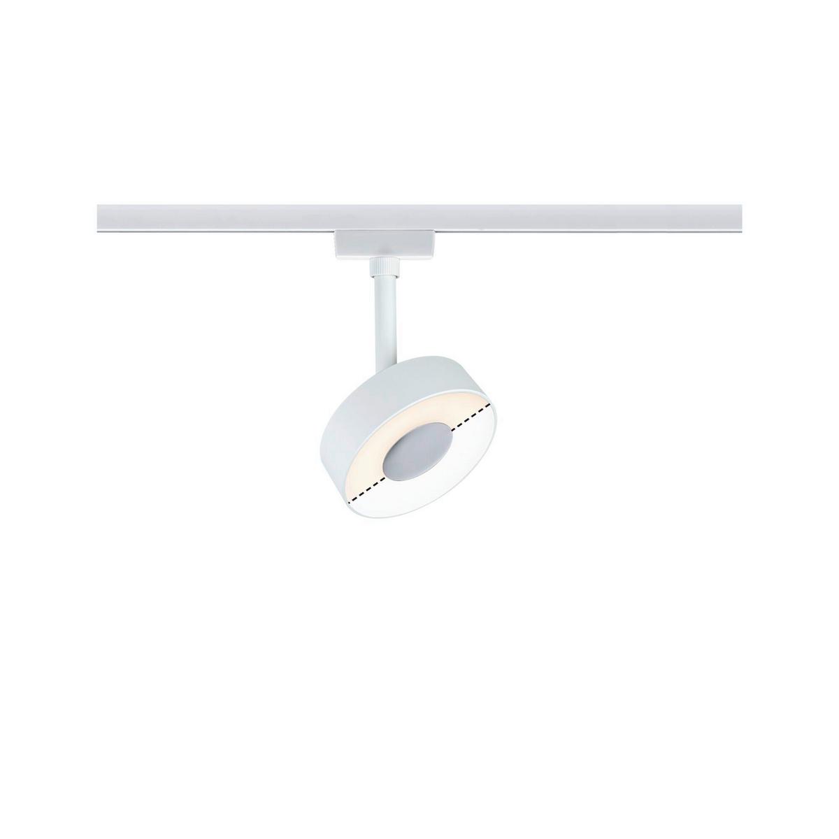 Schienensystem-Strahler 96544 Urail Circle - Chromfarben, Basics, Kunststoff/Metall (9,8/15,4cm) - Paulmann