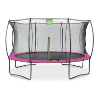 Trampolin Exit Silhouette - Pink, KONVENTIONELL, Kunststoff/Metall (391/268cm) - EXIT Toys