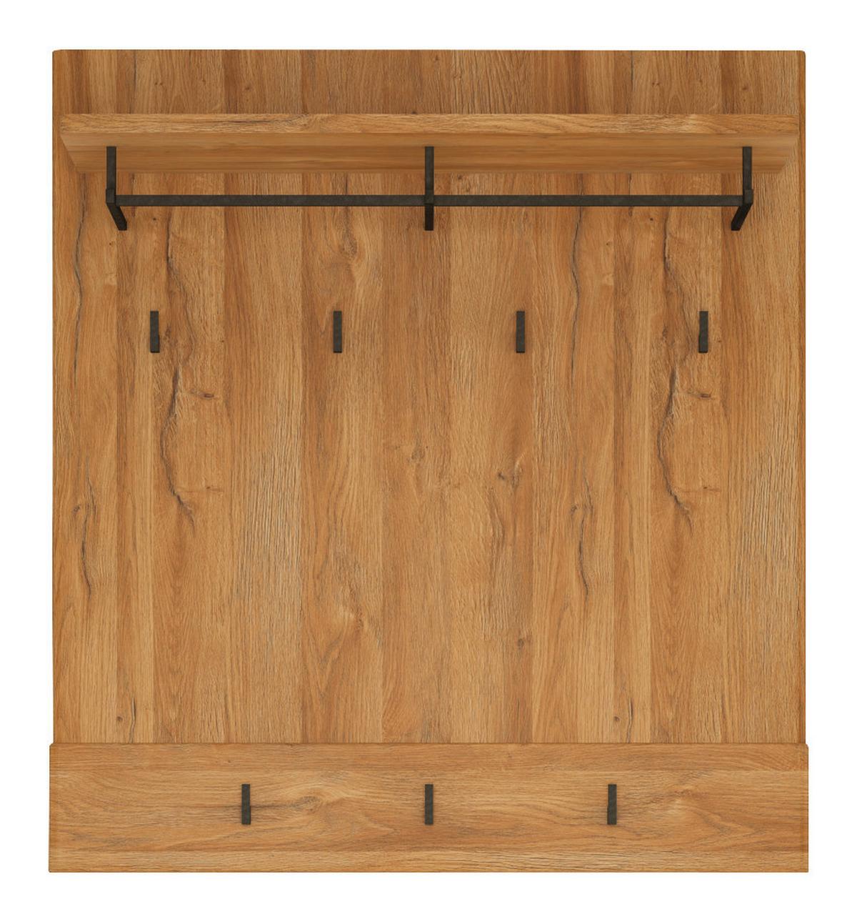 Előszobapanel Cortina - tölgyfa színű, Trend, faalapú anyag (93/101/32,5cm)