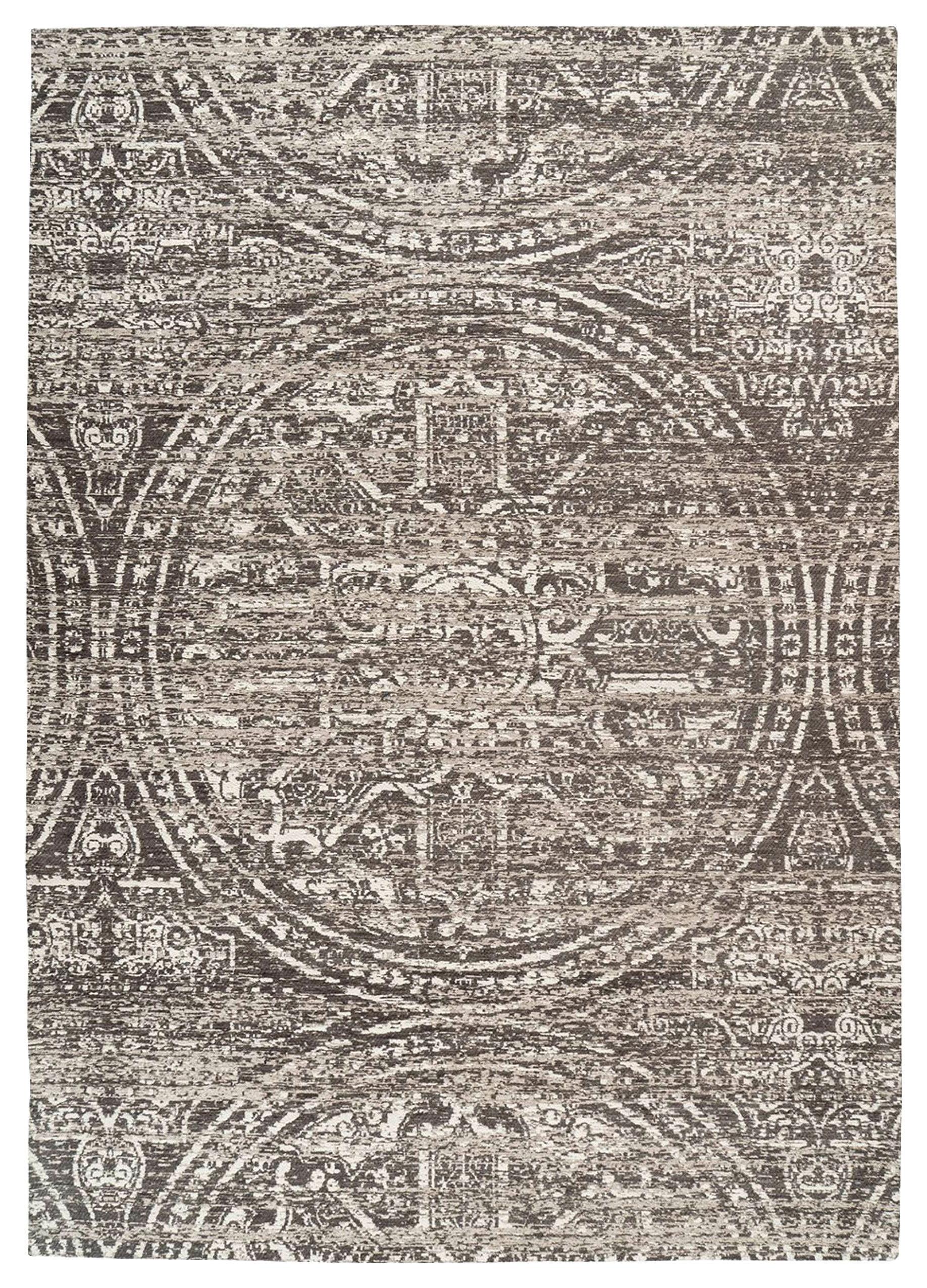 Flachwebeteppich Davio 400 - Grau, KONVENTIONELL, Textil (160/230cm)
