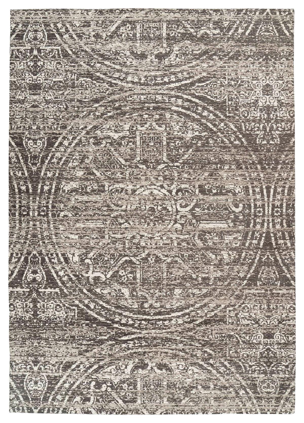 Flachwebeteppich Davio 400 - Grau, KONVENTIONELL, Textil (160/230cm)