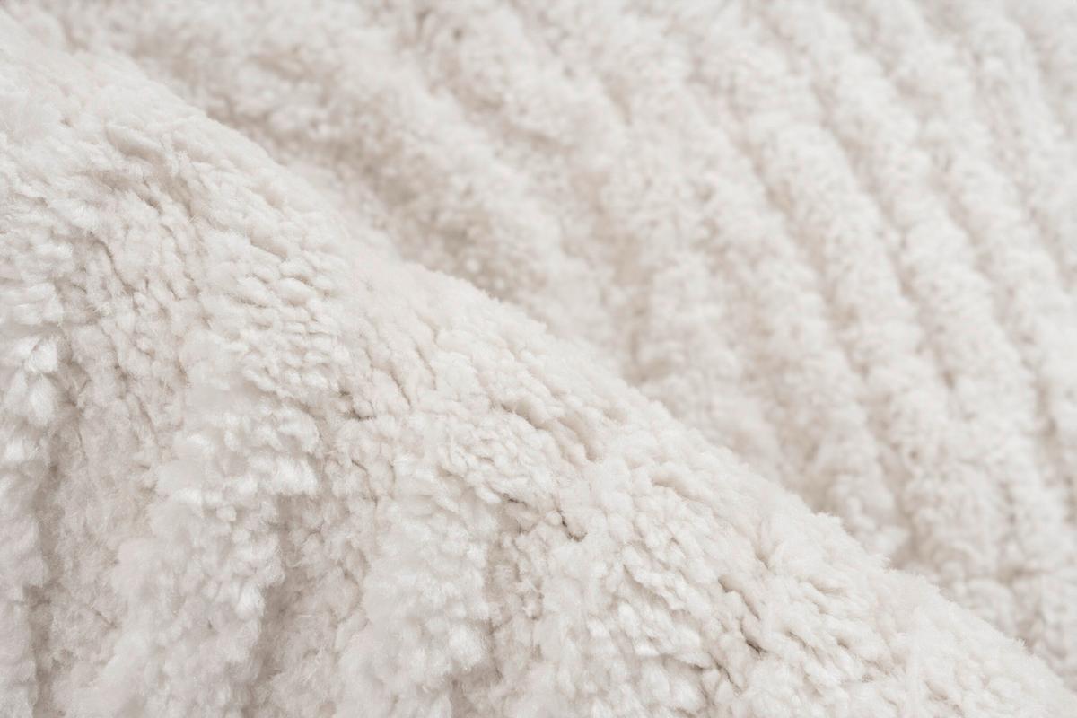 Flachwebteppich Elfenbein, Bxl: Ca. 130x230 Cm - Elfenbein, Basics, Textil (160/230cm) - Kayoom