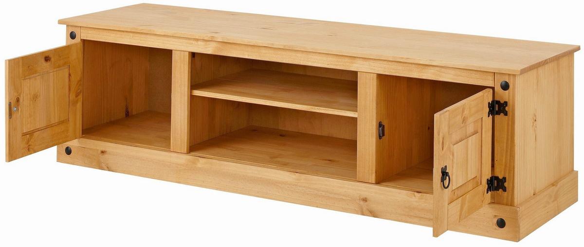 Lowboard Mexico Naturfarben B: 160cm - Naturfarben, Design, Holz (160/45/45cm) - MID.YOU