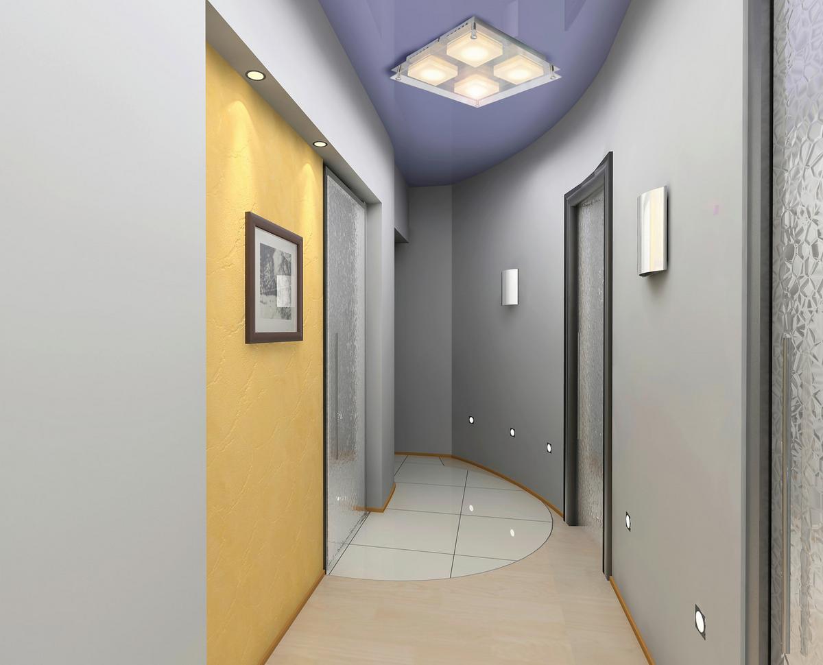 Led-deckenleuchte L: 24 Cm Quadratisch - Chromfarben, Design, Kunststoff/Metall (24/24/4,7cm) - Näve