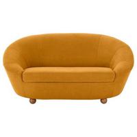 2-sitzer-sofa Looks Iv Gelb - Eichefarben/Gelb, Design, Textil (178/82/114cm) - LOOKS by W.Joop