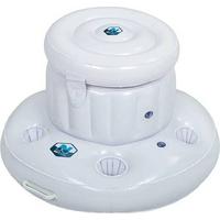 Aufblasbarer Getränkehalter Aufblasbare Stange - Weiß, Basics, Kunststoff (64cm)