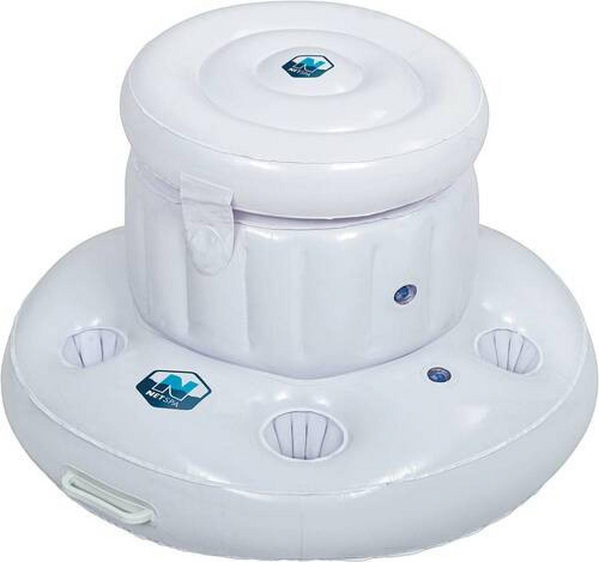 Aufblasbarer Getränkehalter Aufblasbare Stange - Weiß, Basics, Kunststoff (64cm)