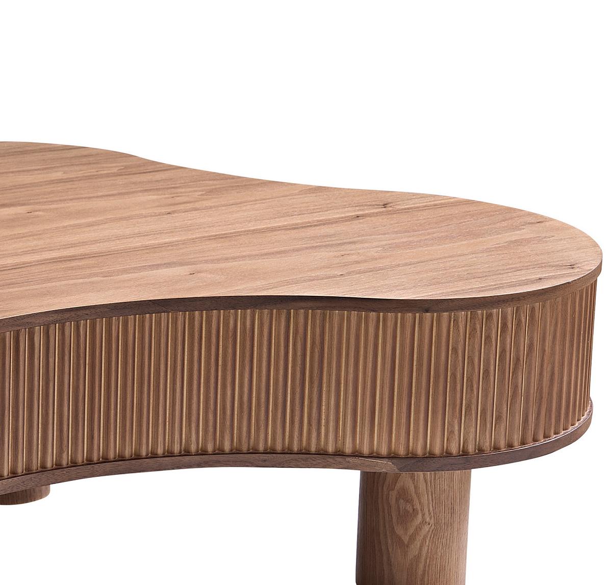 Couchtisch Walnussfarben B: 77 Cm - Walnussfarben, MODERN, Holzwerkstoff (116/77/32cm) - Livetastic