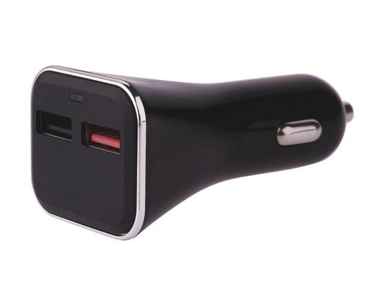 Usb Nabíjací Adaptér V0213 - čierna, Moderný, plast (3.8/7.2/3.2cm) Usb Nabíjací Adaptér V0213 - čierna, Moderný, plast (3.8/7.2/3.2cm)