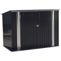 Geräteschrank Robus - Anthrazit, MODERN, Metall (176/130/105cm) - Homezone
