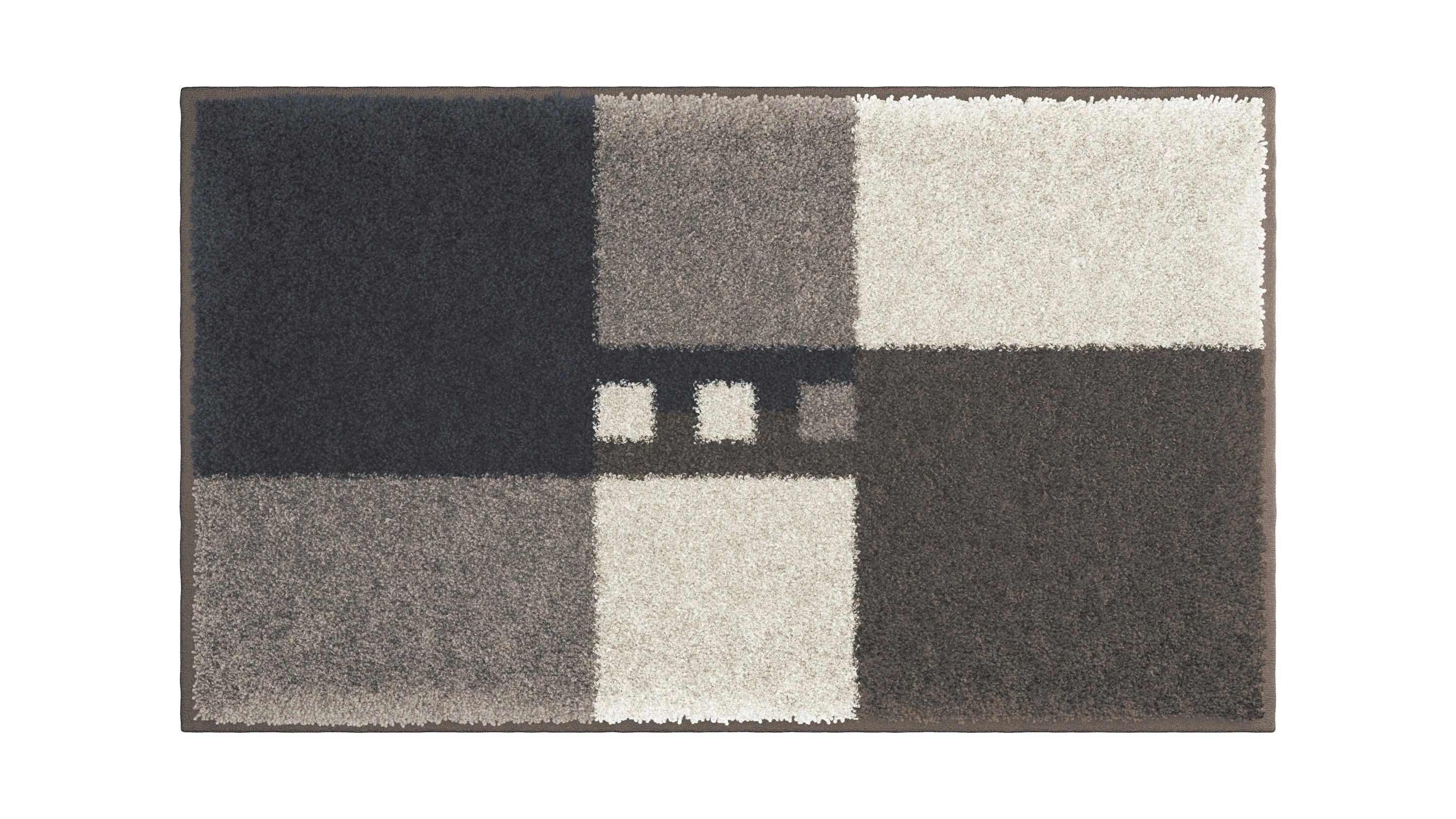 Badematte Roman - Braun, Basics, Textil (65/115cm) - Grund