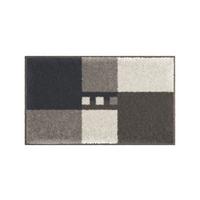 Badematte Roman - Braun, Basics, Textil (65/115cm) - Grund