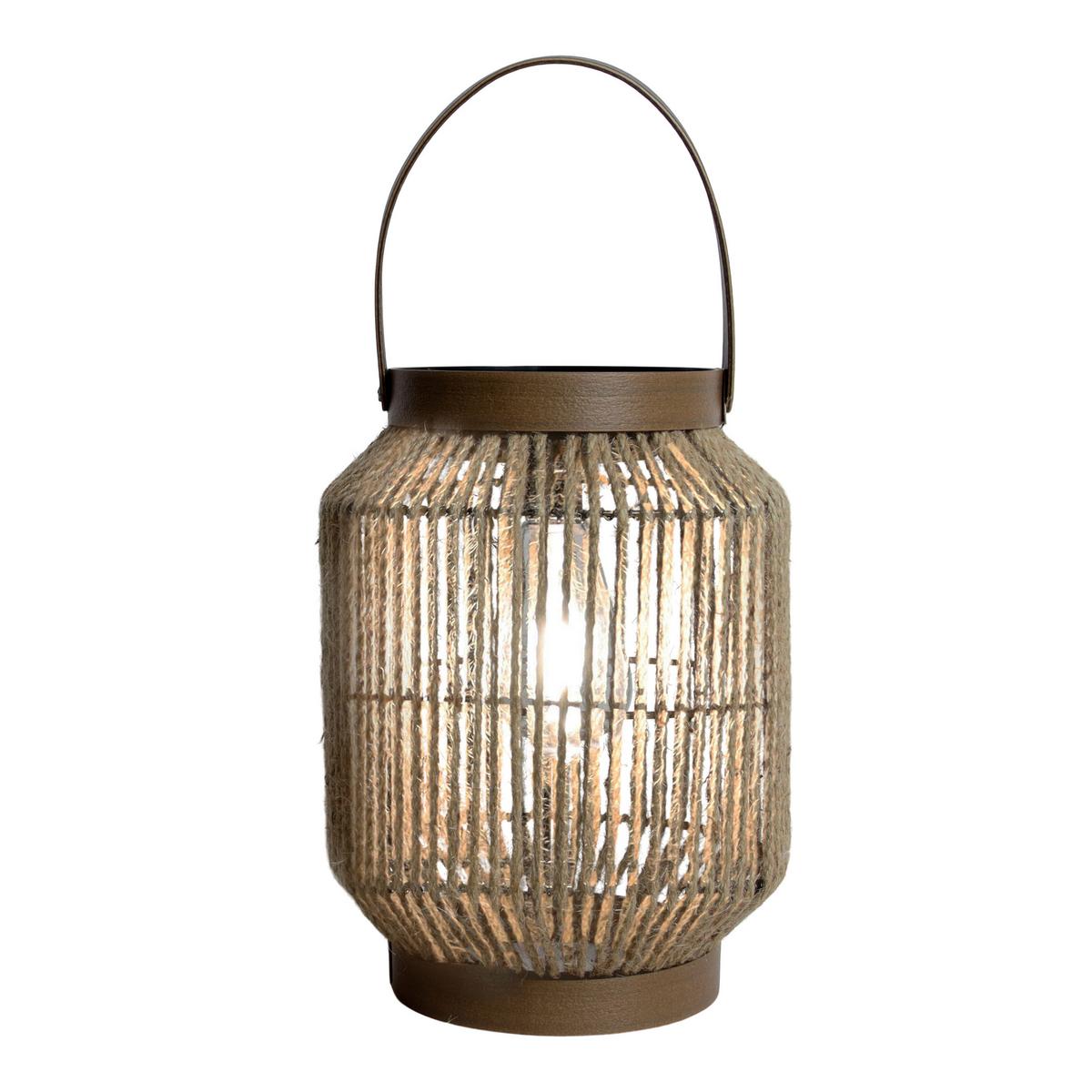 Solarleuchte 5292727 - Naturfarben, Natur, Kunststoff/Metall (22/30cm) - Näve