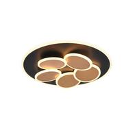 LED-Deckenleuchte 653210680 Mandala - Goldfarben/Schwarz, Design, Metall (49/7.5cm) - Trio Leuchten