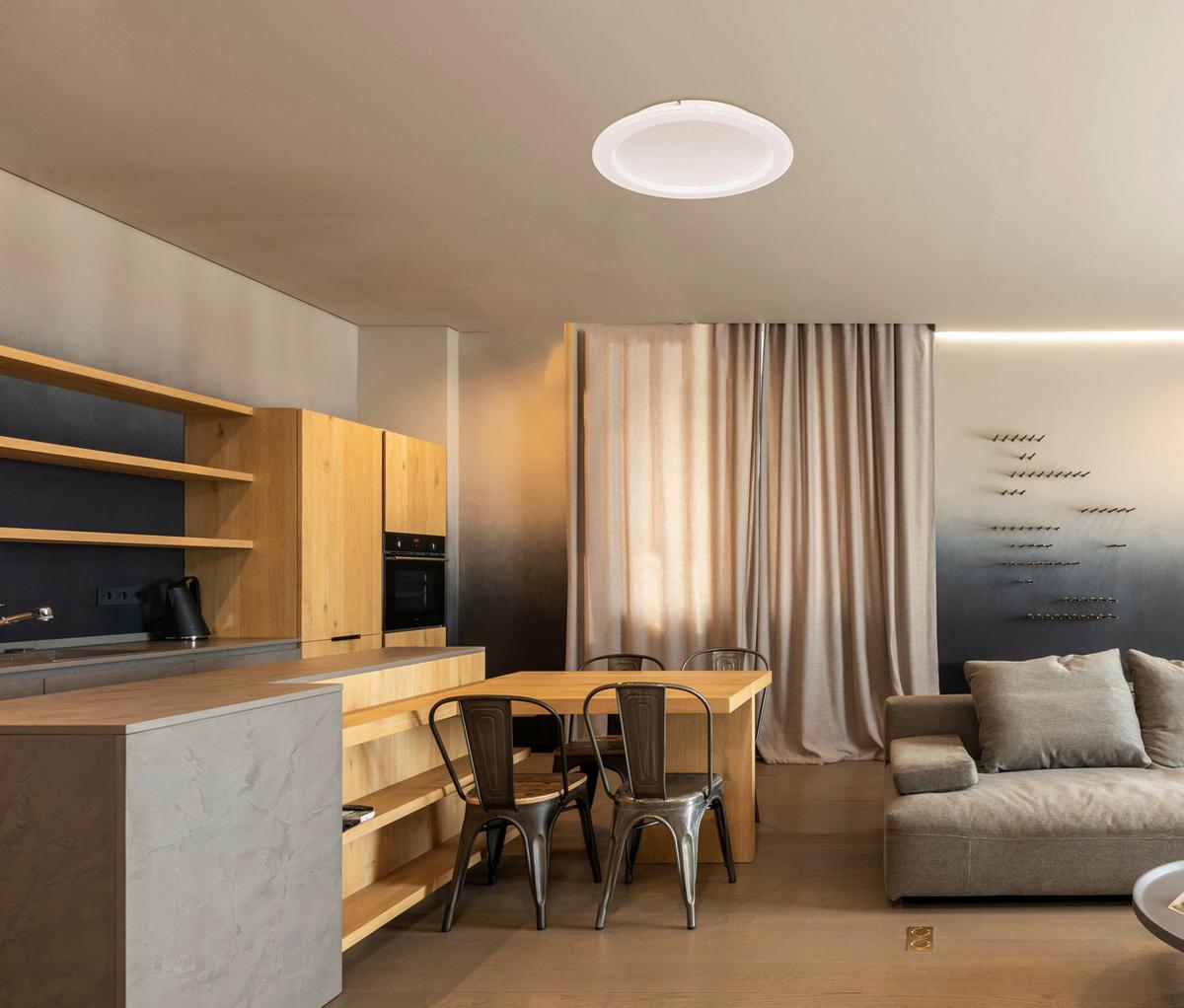 LED-Deckenleuchte 48917-24 - Opal/Weiß, KONVENTIONELL, Kunststoff/Metall (40/5cm) - Globo