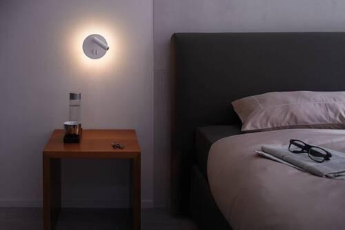 LED-Wandleuchte Tabari 1-Flammig Schwenkbar - Chromfarben/Weiß, Basics, Metall (14cm) - Paulmann