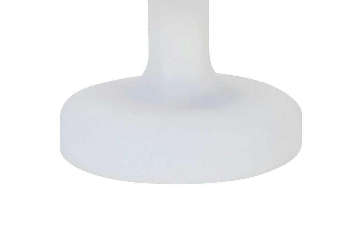 STOLNÁ LED LAMPA PRIMA - biela, Konventionell, plast (16/25cm) - Mömax