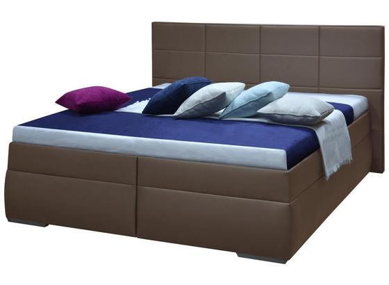 Čalúnená Posteľ Eliana 2 Š. 180 - cappuccino, Moderný, drevo/textil (202/103/220cm) Čalúnená Posteľ Eliana 2 Š. 180 - cappuccino, Moderný, drevo/textil (202/103/220cm)