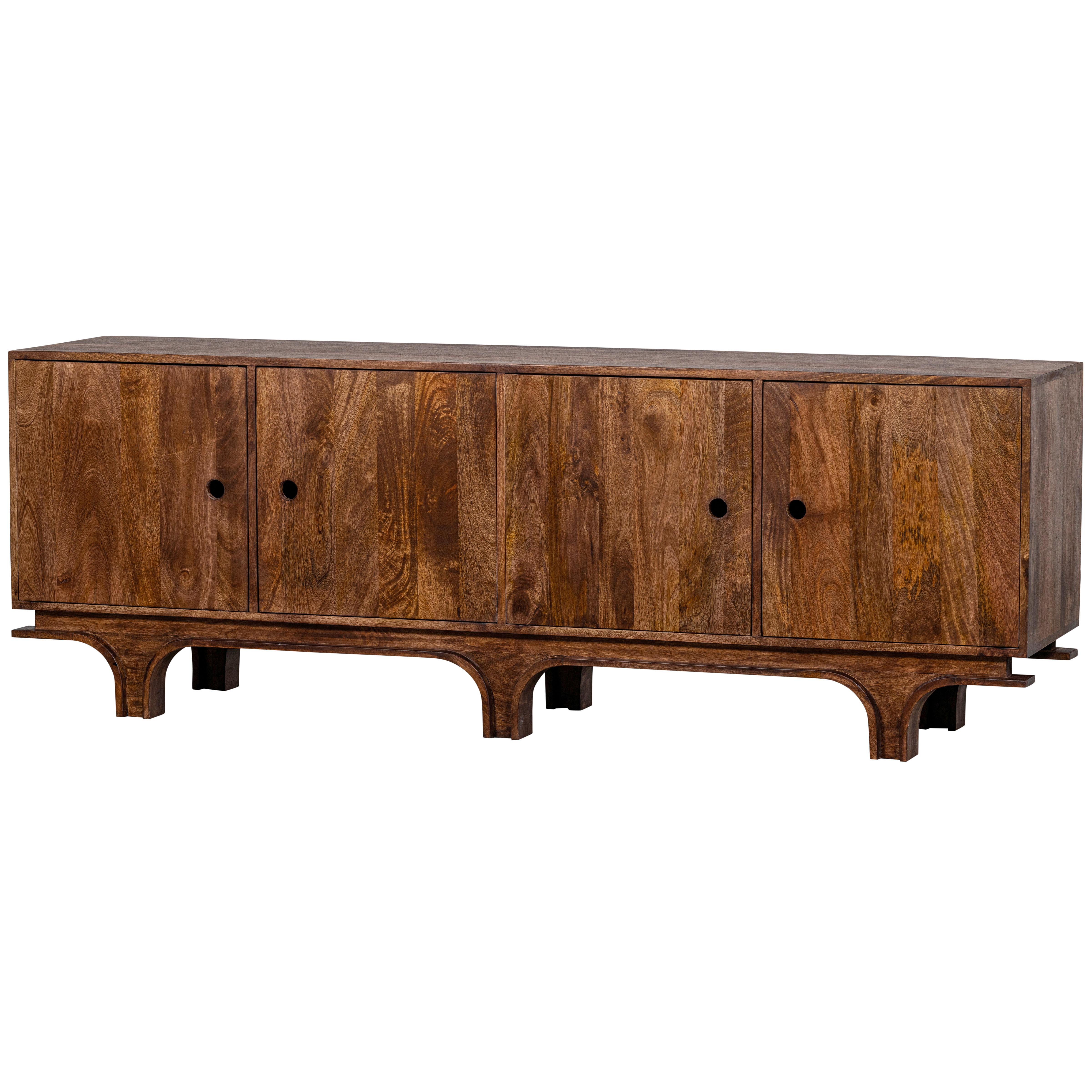 Sideboard Staes Walnussfarben B: 200 Cm