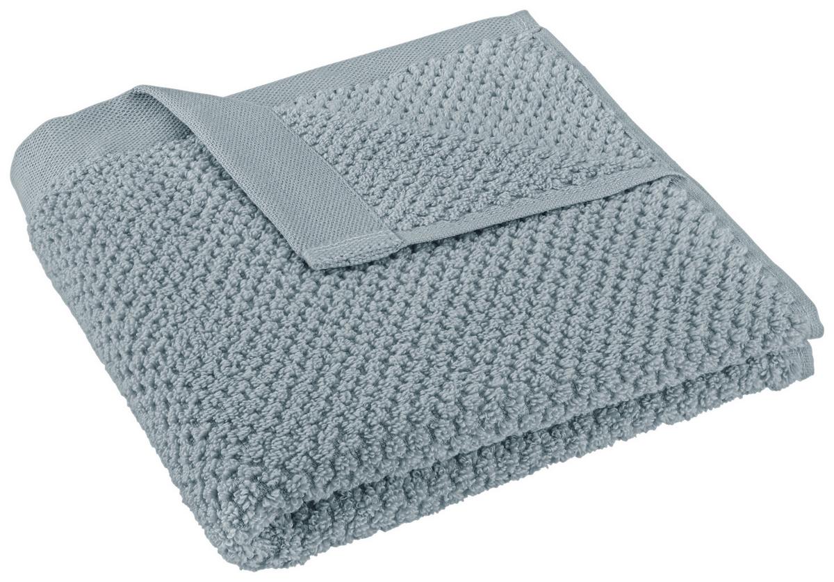 RUČNÍK Luise, 50/100cm, modrá - modrá, Konvenční, textil (50/100cm) - Modern Living