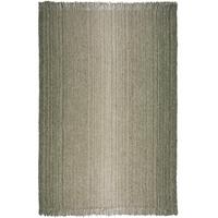 Handwebteppich Ombre - Grün, KONVENTIONELL, Textil (80/150cm)