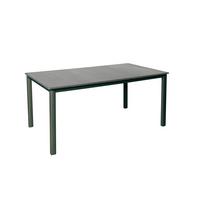 Gartentisch Acaplan Holzwerkstoff/Metall L 160 cm - Schieferfarben/Anthrazit, Basics, Holzwerkstoff/Metall (160/90/72cm) - Acamp