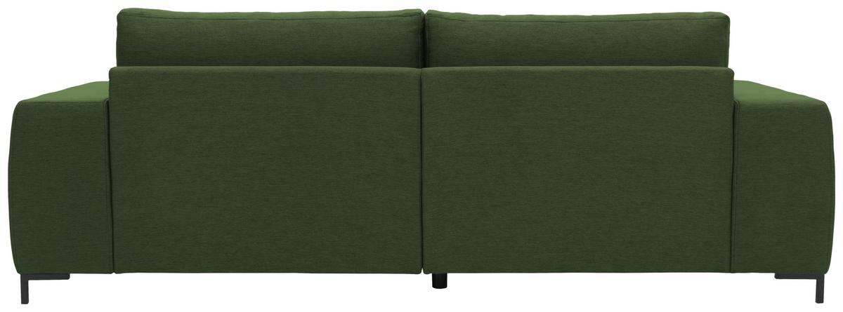Bigsofa Looks Vi - Schwarz/Grün, Design, Textil (242/88/88cm) - LOOKS by W.Joop
