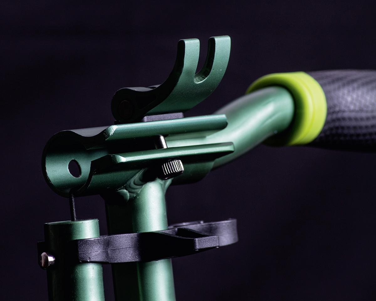 Kinder-scooter Six Degrees, Grün, Ø 205 Mm, Klappbar - Grün, Basics, Metall (93,5/34,5/102cm)