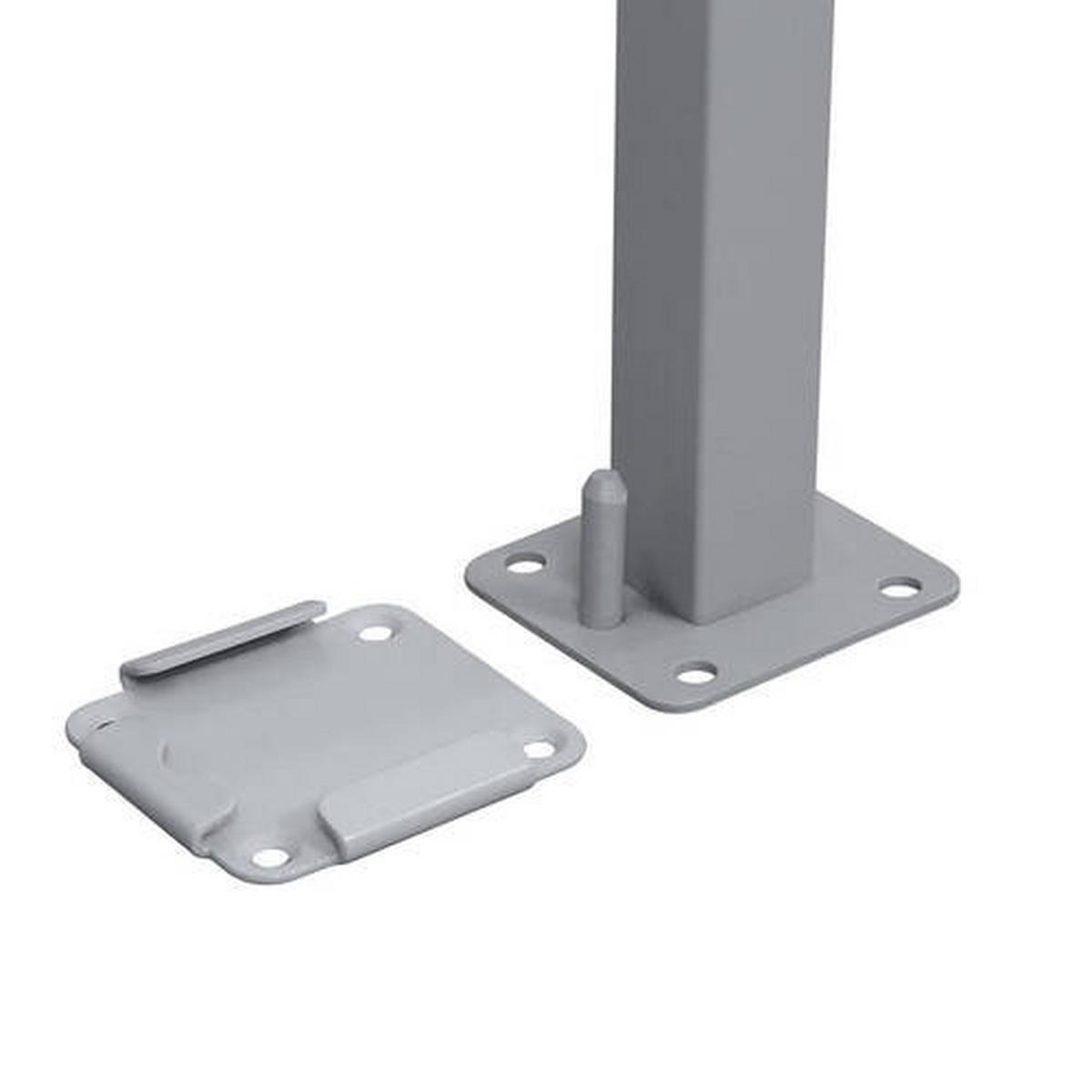 Markise Dunkelgrau Grau Bxh: 350x200 Cm - Dunkelgrau/Grau, Basics, Textil/Metall (350/200cm) - Modante