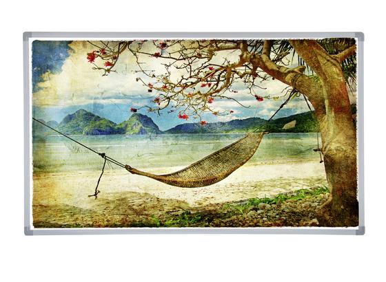 Infrarot Heizung 600 W Lake 100x60 cm - Multicolor, Basics, Metall (100/60/2,2cm) Infrarot Heizung 600 W Lake 100x60 cm - Multicolor, Basics, Metall (100/60/2,2cm)