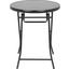 Záhradný Stôl Sam - čierna, kov/plast (60/70cm) - Mömax modern living Záhradný Stôl Sam - čierna, kov/plast (60/70cm) - Mömax modern living