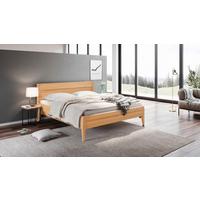 Bett Laura Naturfarben /kernbuche 160x200cm - Naturfarben/Kernbuche, MODERN, Holz (160/200cm) - MID.YOU