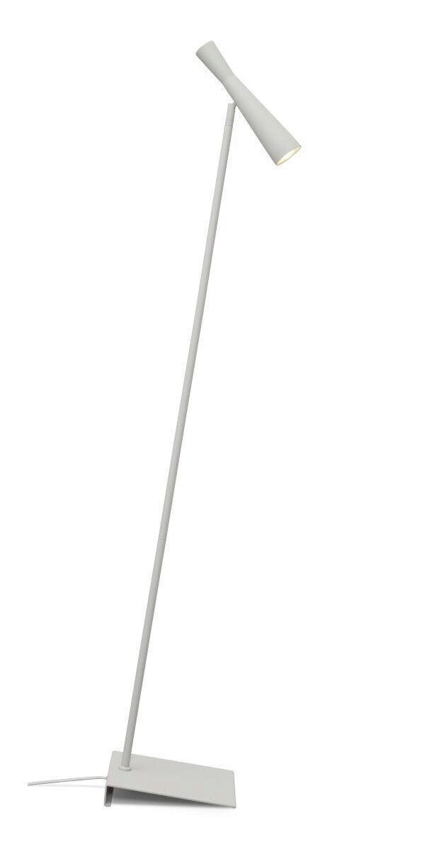 Stehleuchte Bordeaux - Hellgrau, Trend, Metall (25/22/145,5cm) - It's about Romi