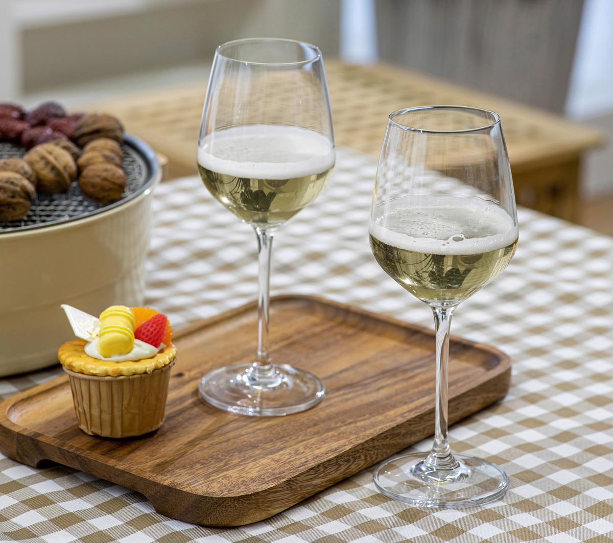 Gläserset Transparent D: 8,3 cm - Transparent, Basics, Glas (8,3/21,5cm) - Echtwerk