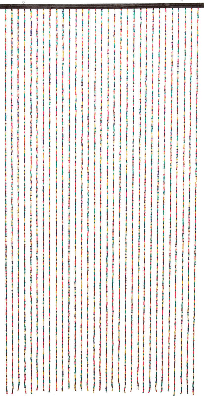 Outdoorvorhang Hz1232510 - Multicolor, Basics, Naturmaterialien (90/180cm)