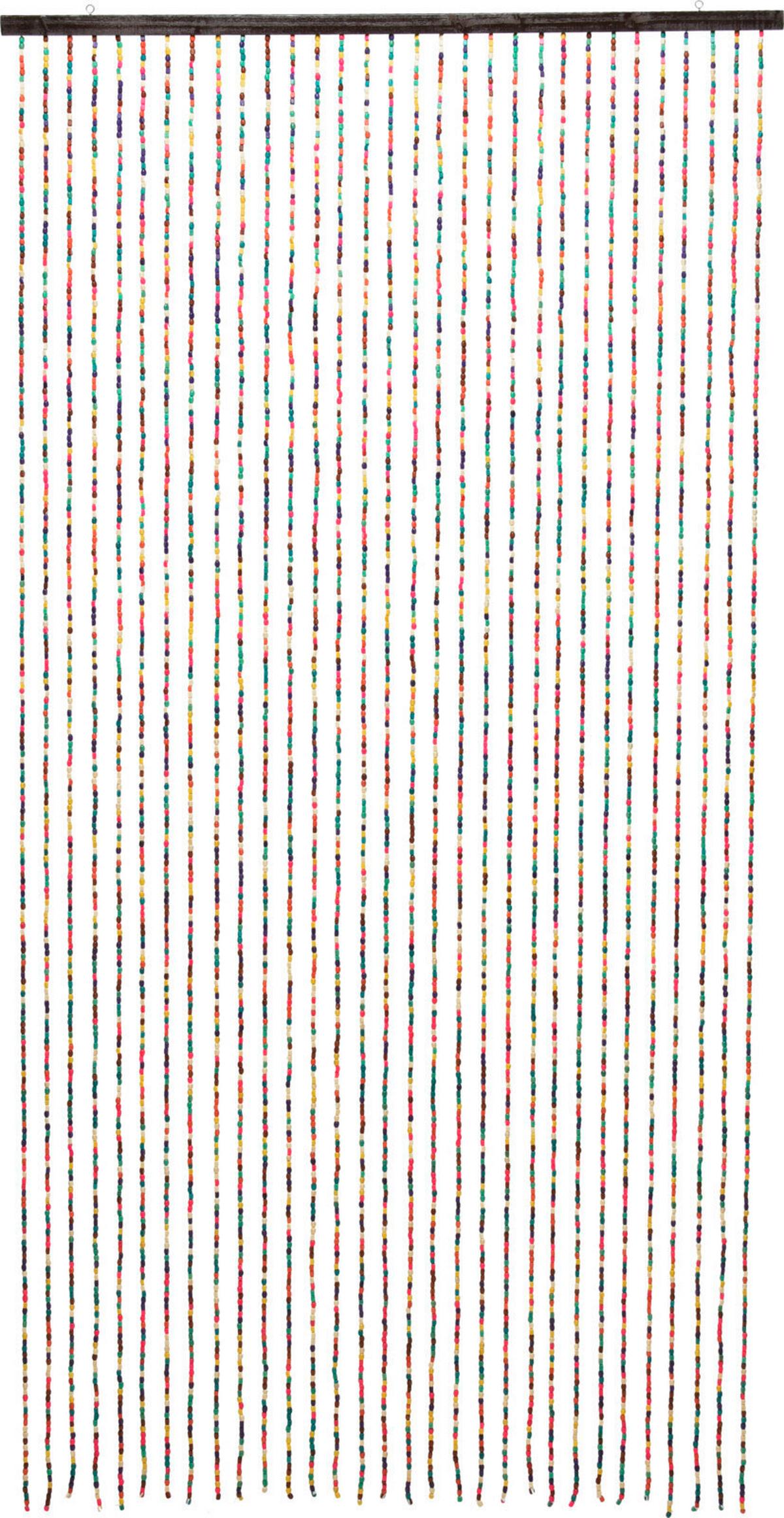 Outdoorvorhang Hz1232510 - Multicolor, Basics, Naturmaterialien (90/180cm)
