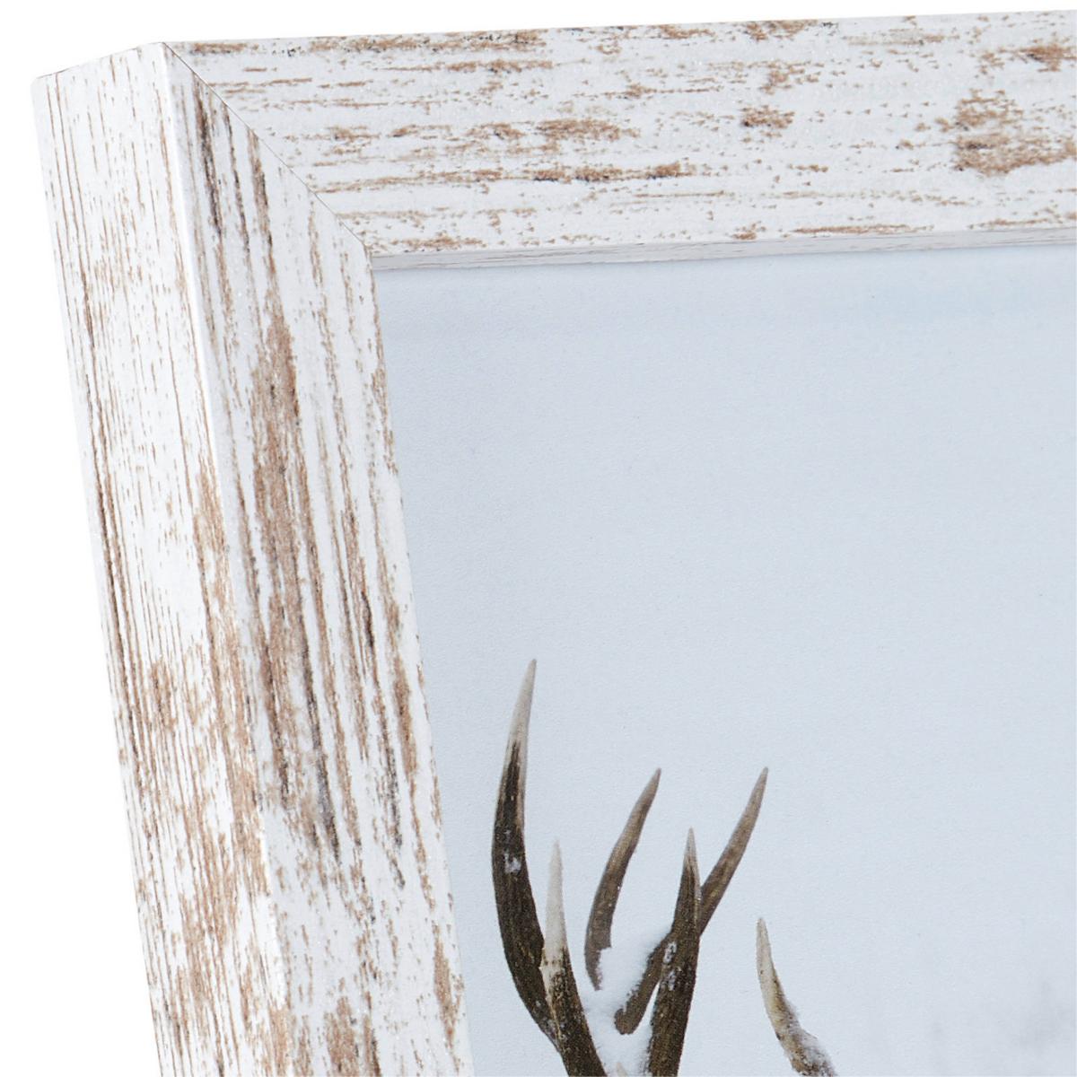 Bilderrahmen 13x18 cm Carla Holz Weiß, 15,6x21,1 cm - Basics, Glas/Holz (15,6/21,1/2cm) - Luca Bessoni