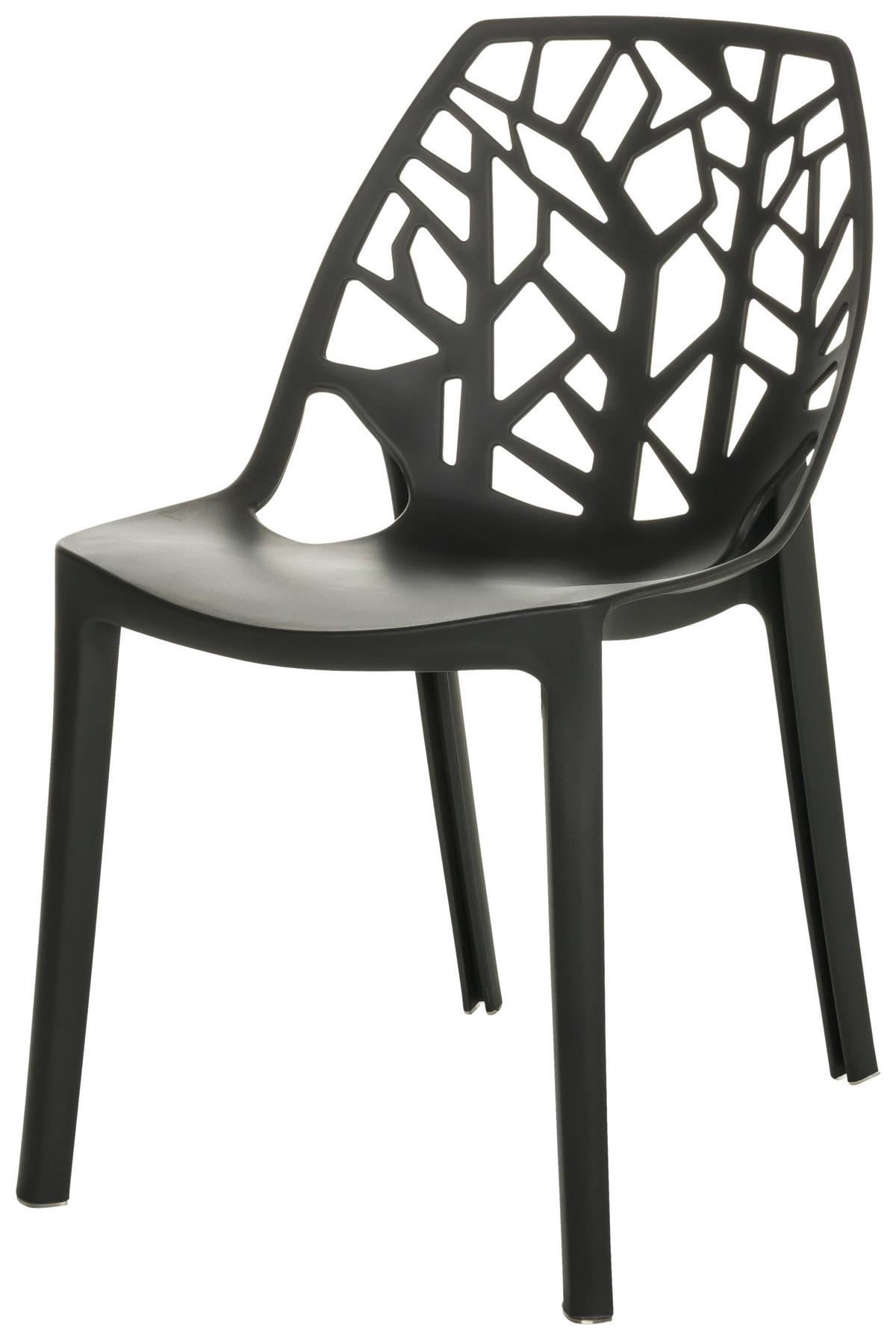 Stuhl Artifo Tri - Schwarz, Basics, Kunststoff (47/80/56cm) - MID.YOU