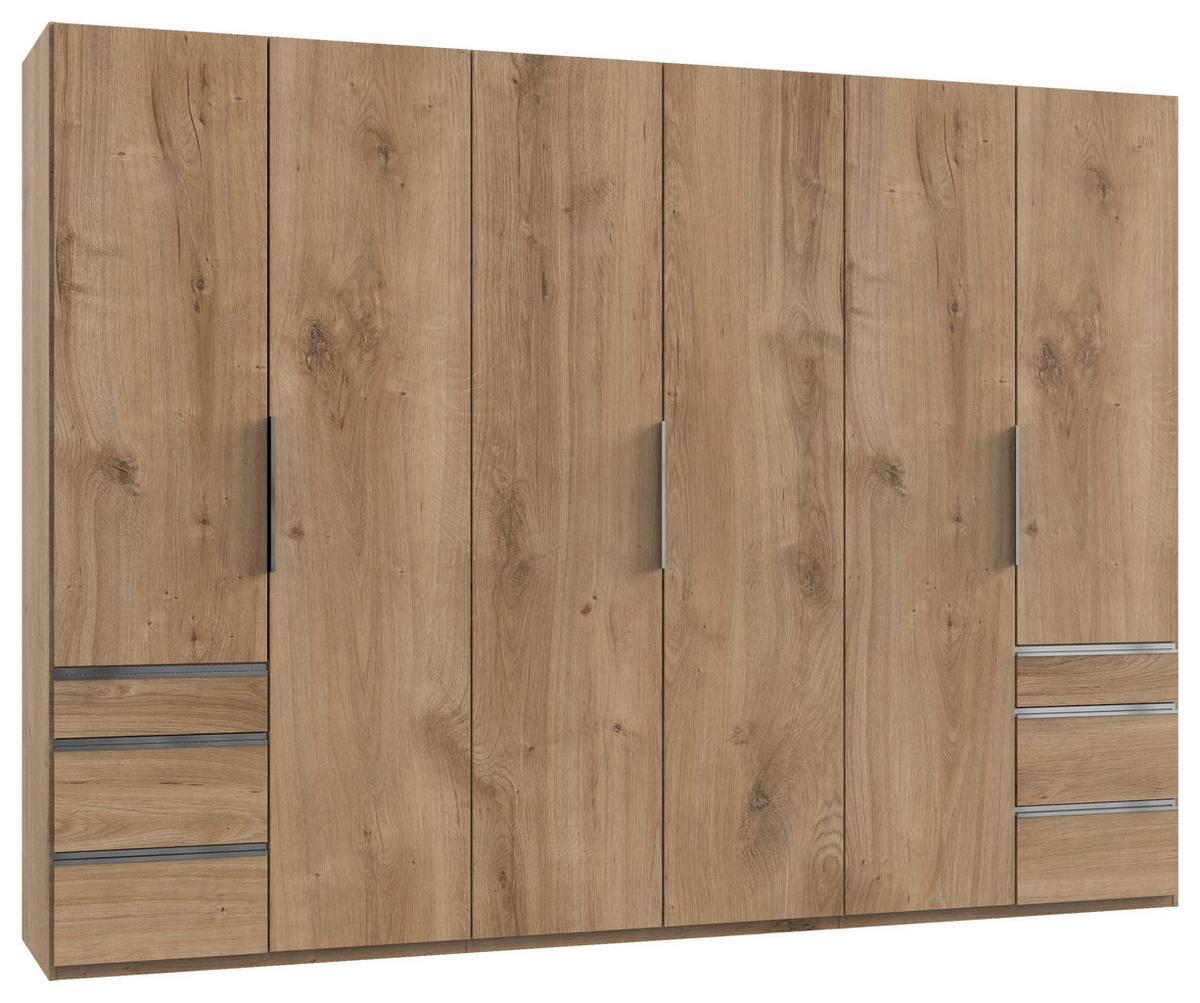 Drehtürenschrank Level 36 A Plankeneiche Dekor, B: 300cm - Plankeneiche, MODERN, Holzwerkstoff (300/236/58cm) - MID.YOU