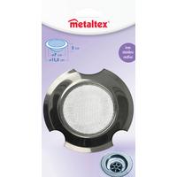 Lefolyószűrő 297576 - fém (11,5/11,5/2cm) - Metaltex