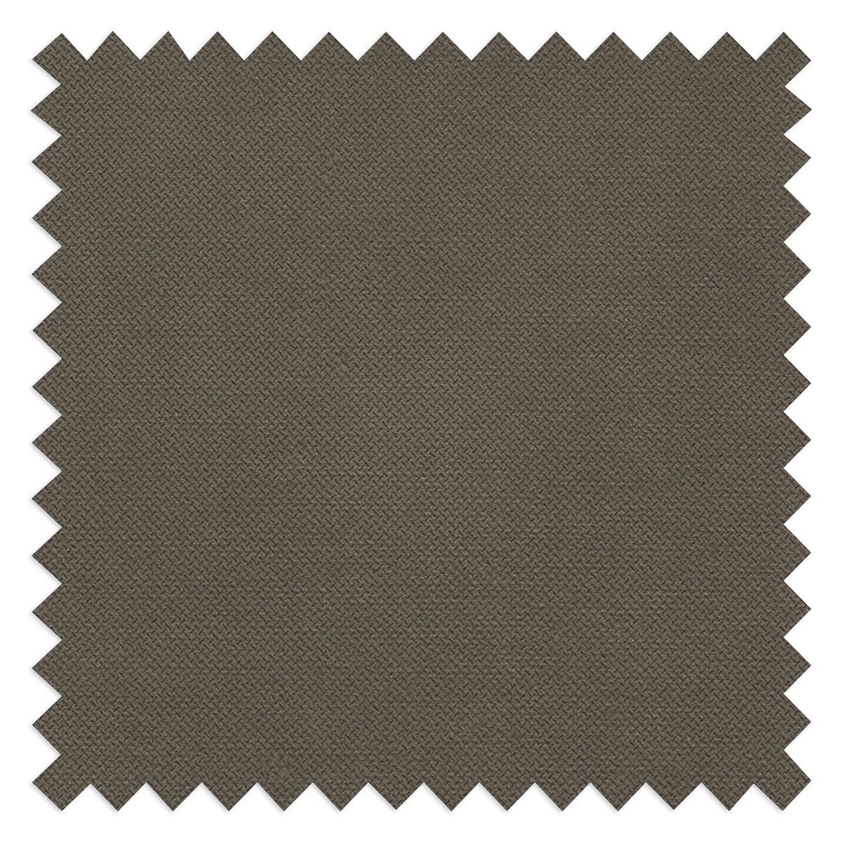 Ecksofa Aspen Mit Bettkasten Webstoff Graubraun 208x245 Cm - Graubraun/Buchefarben, Design, Textil (208/245cm) - Livetastic