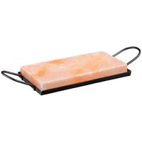 Mäser Heißer-salzstein B: 32,2 Cm Rosa Schwarz - Schwarz/Rosa, Trend, Stein (32,2/2,5/10cm) - Mäser