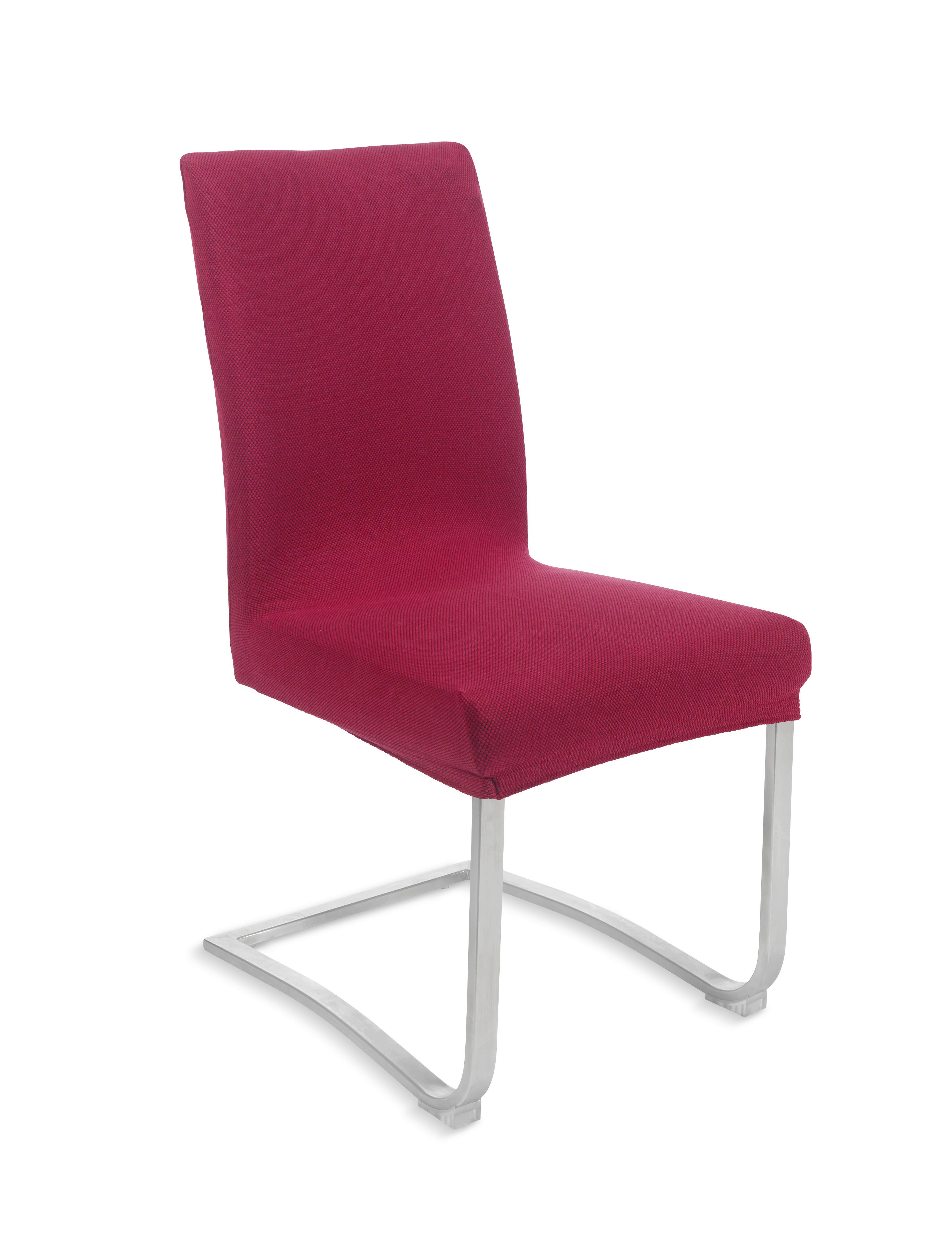 NÁVLEK NA STOLIČKU Dominik, 48/64/48cm - červená, textil (48/64/48cm) - Modern Living