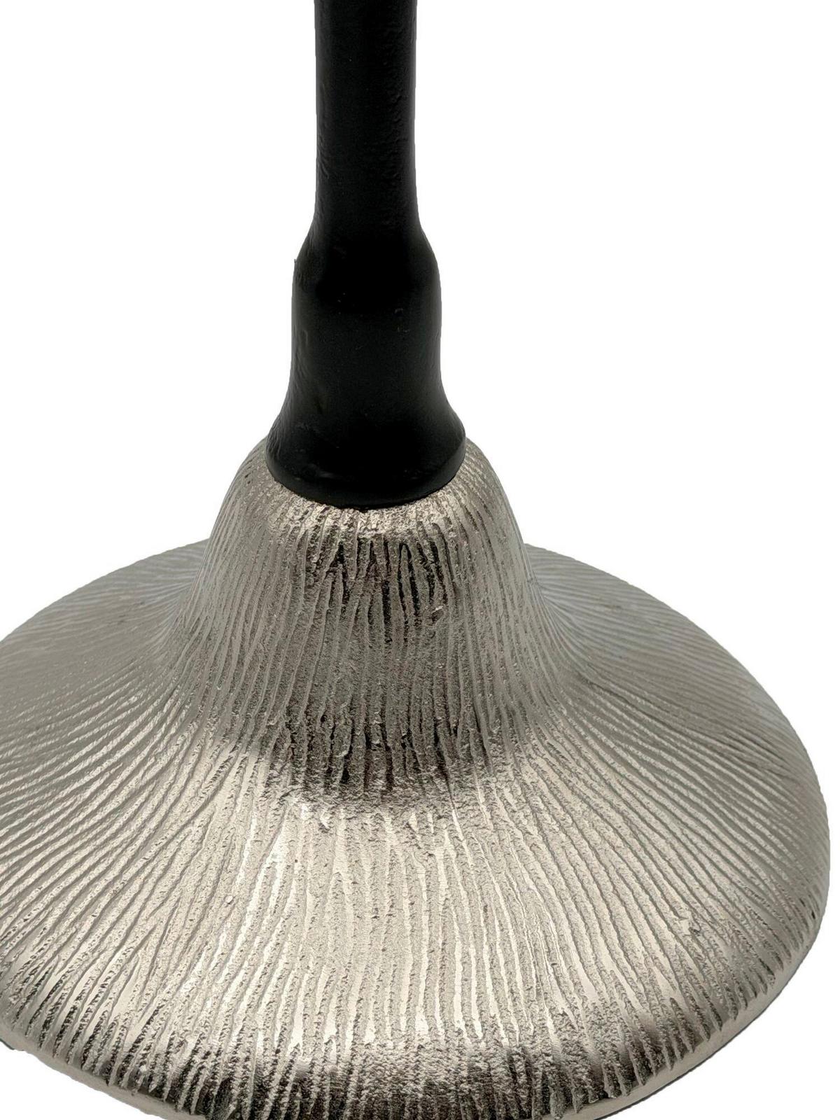 Beistelltisch Silberfarben B: 29 cm - Silberfarben, Design, Metall (29/54/29cm) - Livetastic