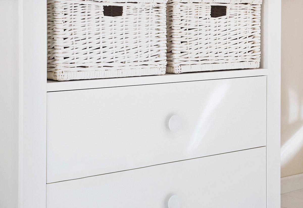 Babyzimmer 100023bgr Florentina - Weiß, Trend, Holz/Holzwerkstoff - Pinolino