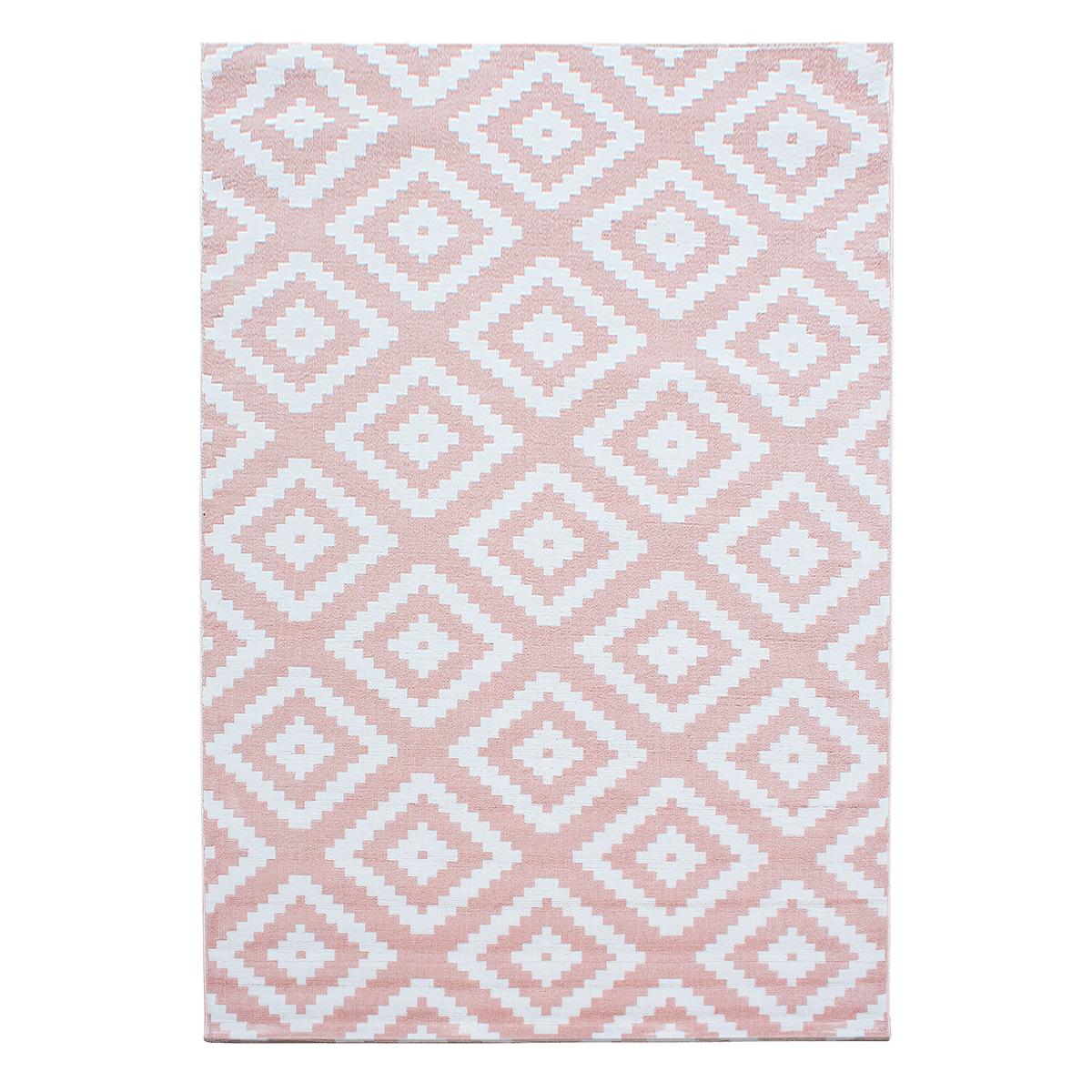 Webteppich Plus - Pink, Basics, Textil (240/340cm) - Novel