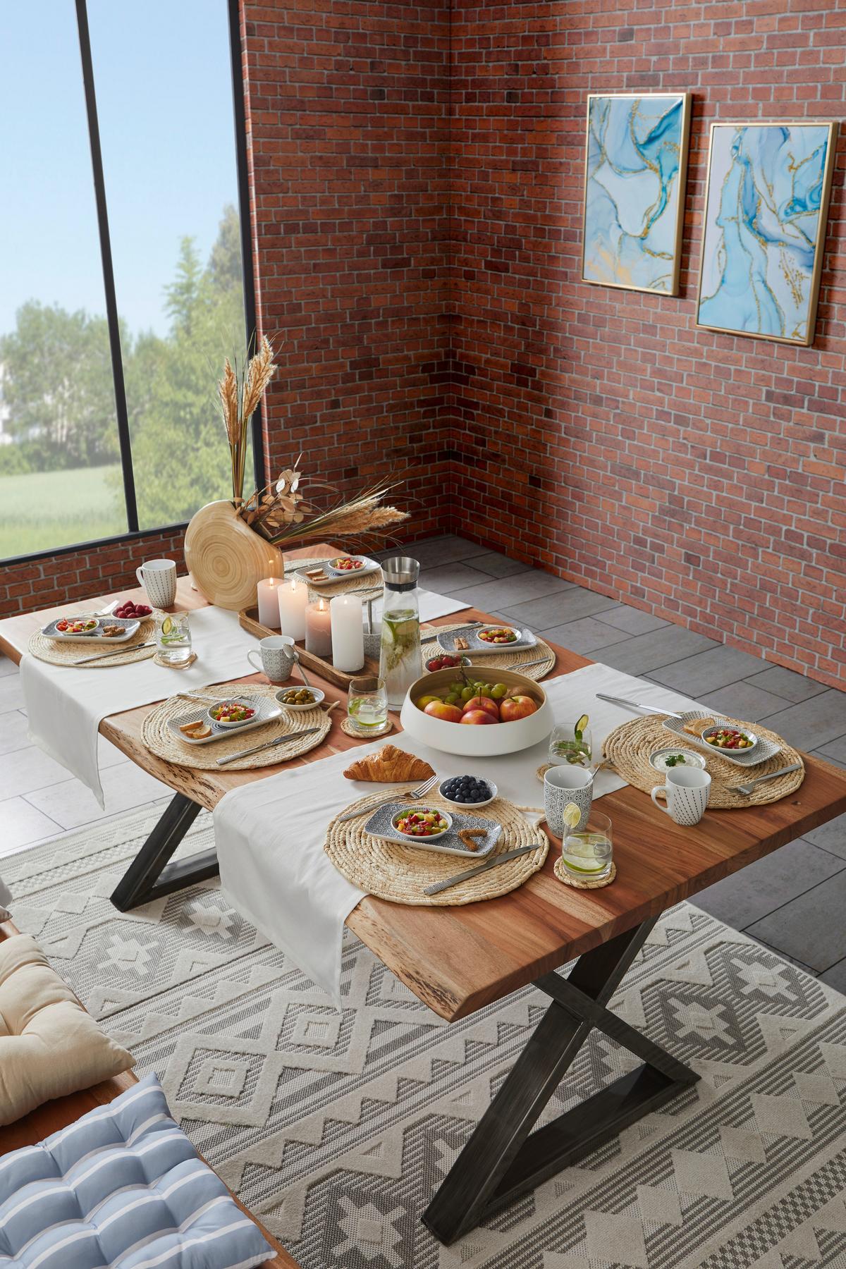 Kávésbögre Kb. 320ml - kék/fehér, Modern, kerámia (8/10,4cm) - Luca Bessoni