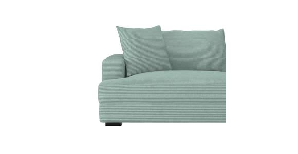 Megasofa Pelle-Megasofa - Wengefarben/Salbeigrün, Trend, Textil (261/124cm) - Luca Bessoni