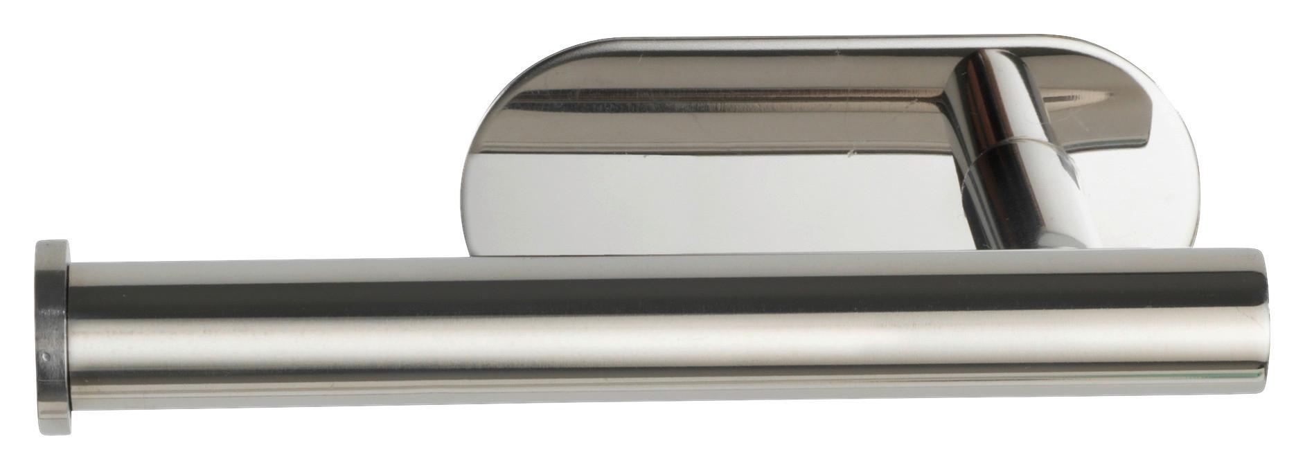 DRŽIAK NA TOALETNÝ PAPIER TURBO-LOC -SB- - chrómová, Modern, kov (16/4,5/7cm) - Mömax