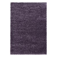 Teppich Läufer Violett Sydney 80x250 Cm - Violett, Basics, Textil (80/250cm)